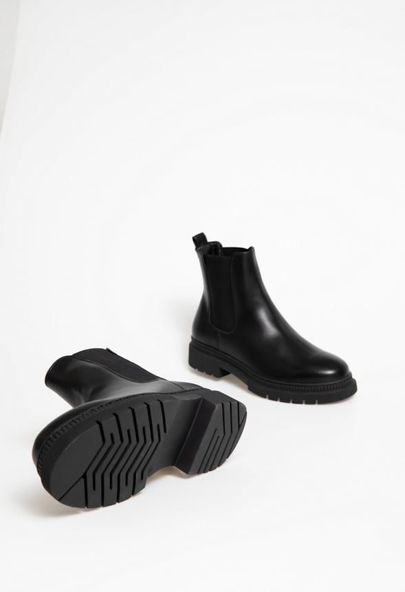 Sophia Chelsea Boot Black