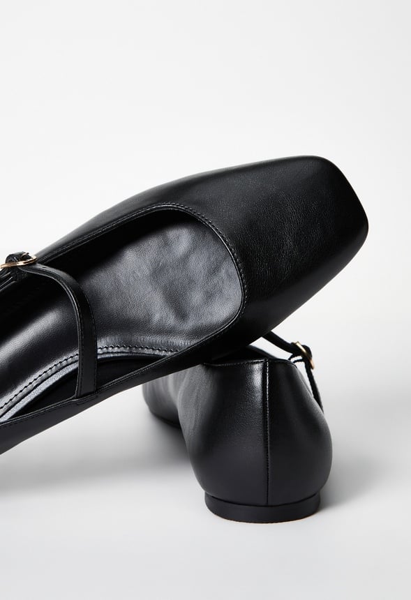 Ellidy Ballet Flat Black