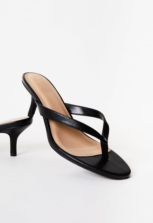 Kylah Heeled Sandal Black