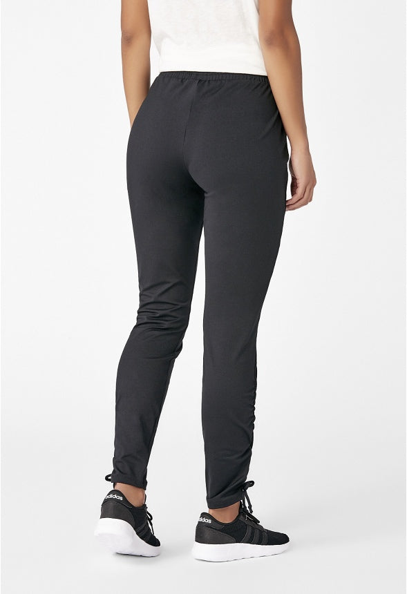 Ruched Active Joggers Black