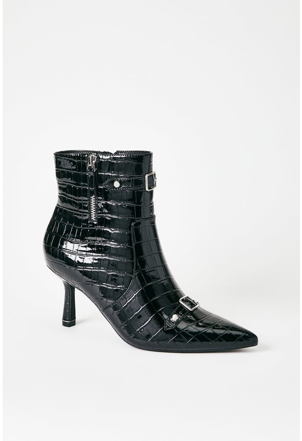 Lennox Stiletto Ankle Boot Black