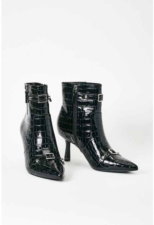 Lennox Stiletto Ankle Boot Black