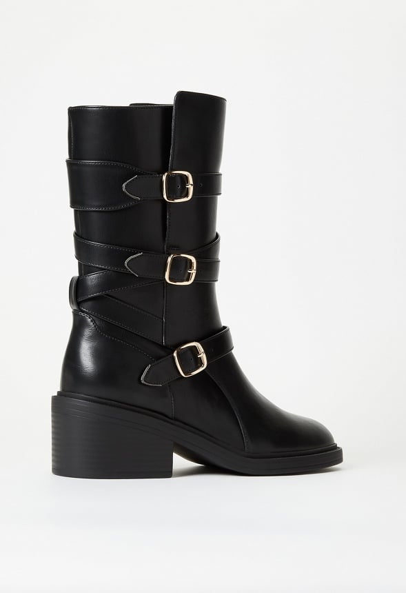 Greer Flat Boot Black