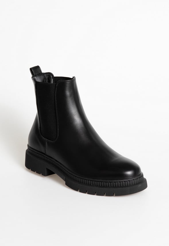 Sophia Chelsea Boot Black