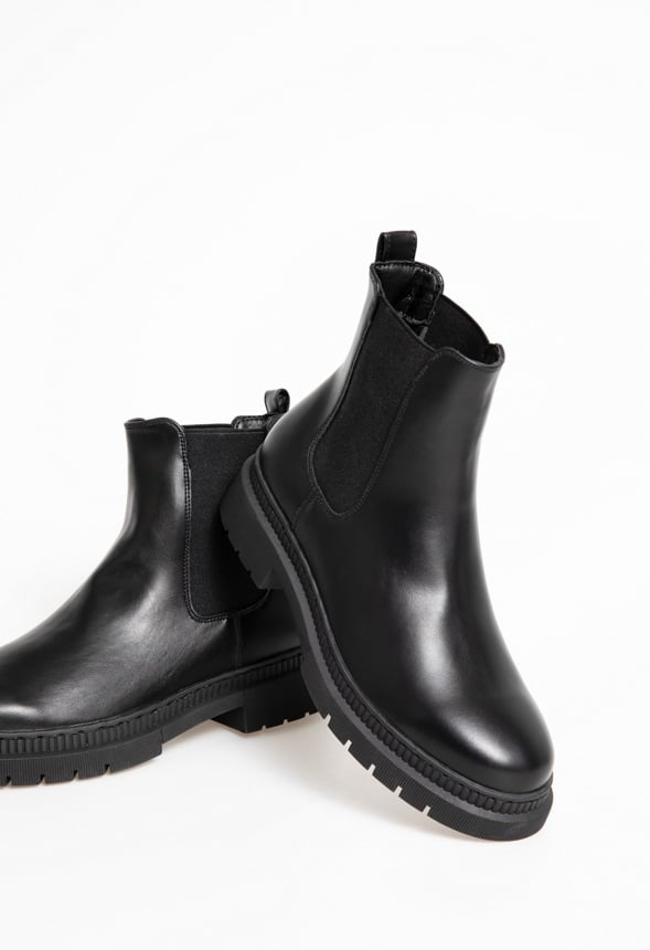 Sophia Chelsea Boot Black