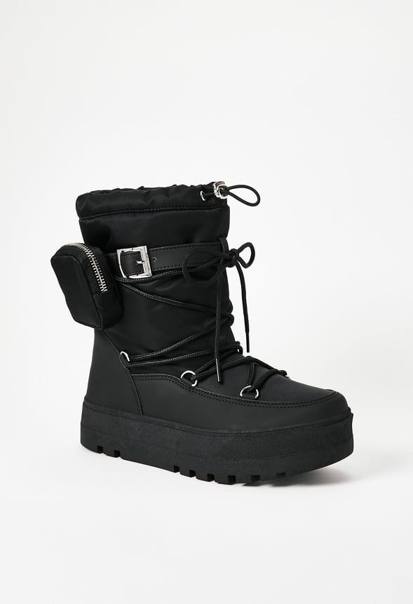 Mila Cold Weather Ankle Boot Black