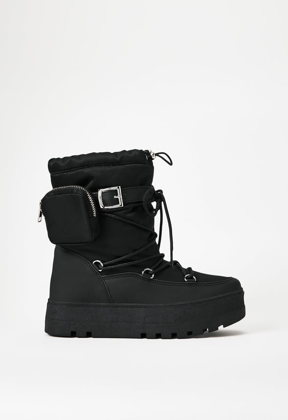 Mila Cold Weather Ankle Boot Black