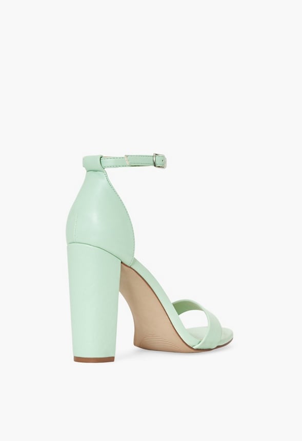 Lorelai Block Heeled Sandal Hemlock Green