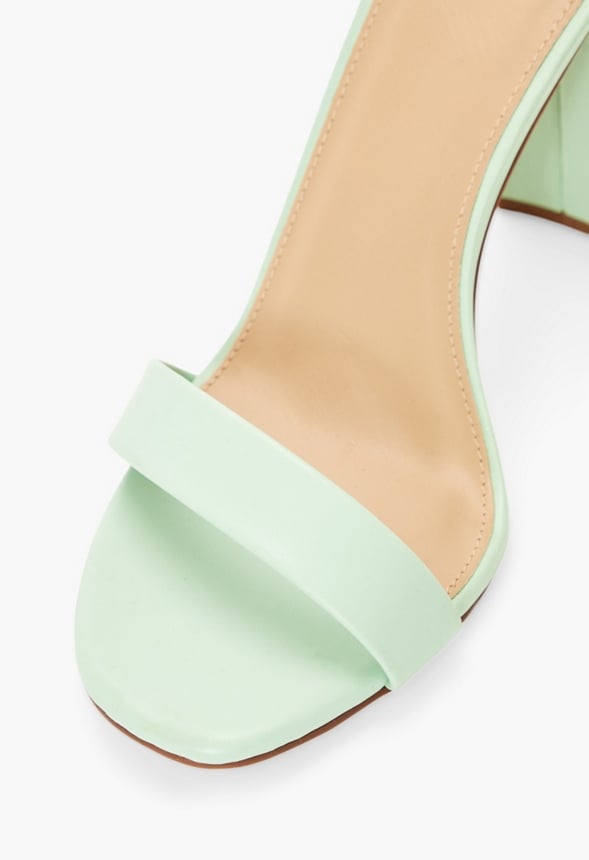 Lorelai Block Heeled Sandal Hemlock Green