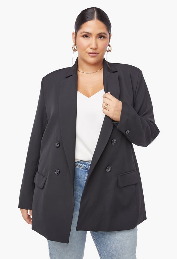 City Blazer Black Caviar