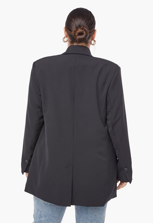 City Blazer Black Caviar