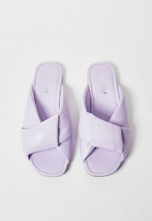 Tessa Slider Sandal Orchid Petal