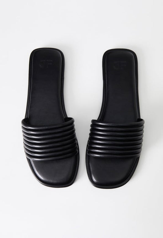 Talia Slider Sandal Black