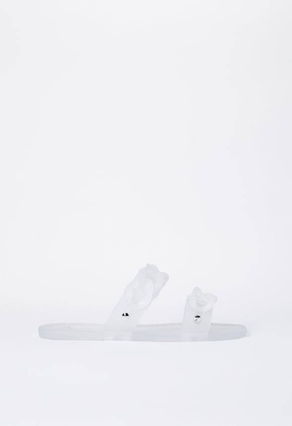 Astrid Slider Sandal Clear