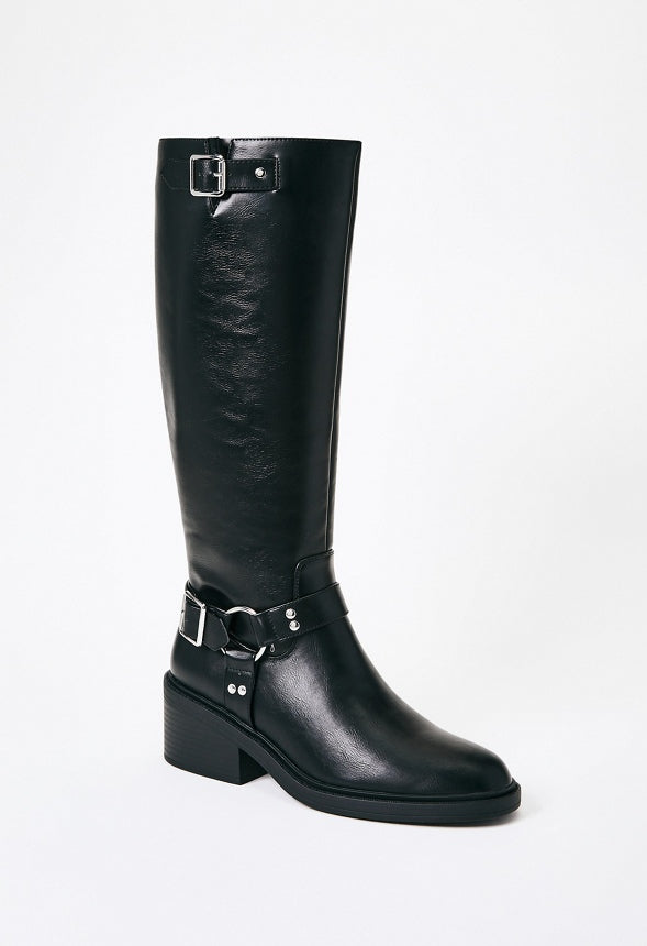 Maddox Flat Boot Black