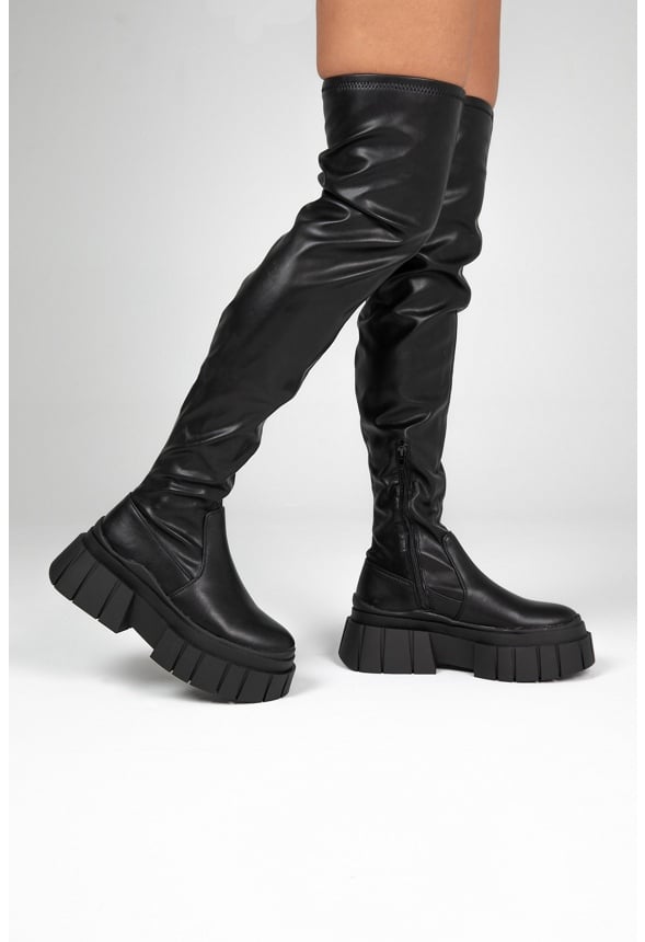 Clara Tall Boot Black