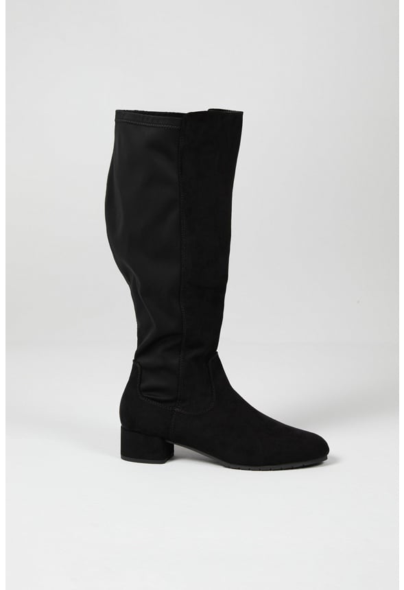 Mila Heeled Boot Black