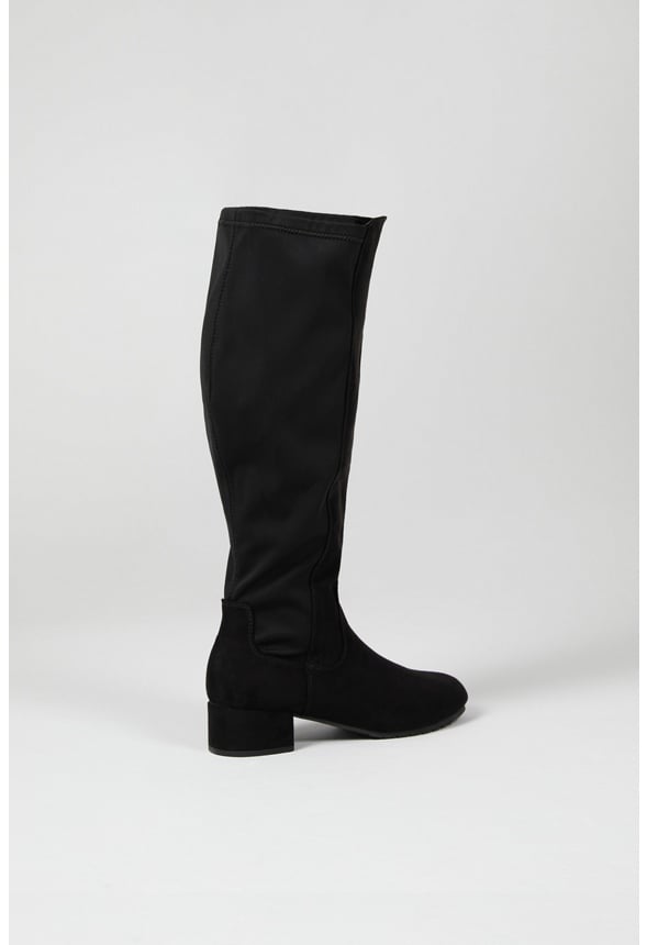 Mila Heeled Boot Black
