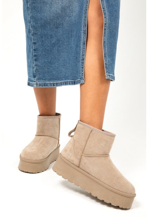 Mamen Fuzzie Beige