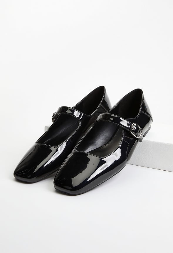 Emily Mary Jane Flat Black