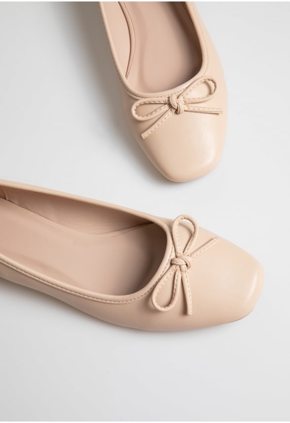 Luciana Ballet Flat Beige