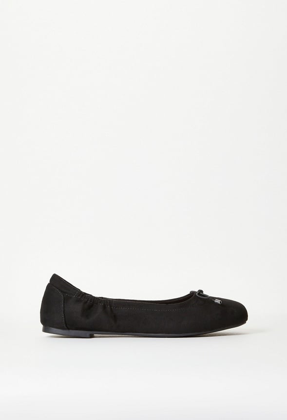 Andi Ballet Flat Black Caviar