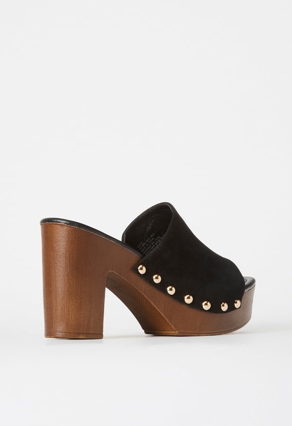 Katya Heeled Sandal Black