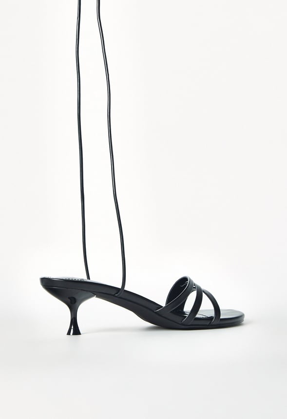 Jesamine Heeled Sandal Black