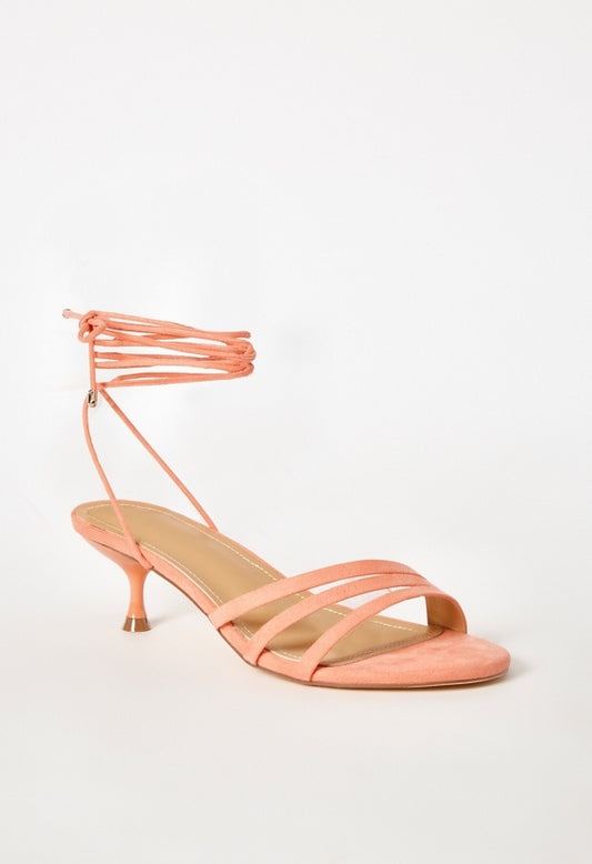 Jesamine Heeled Sandal Blooming Dahlia