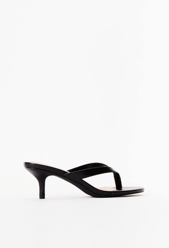 Kylah Heeled Sandal Black