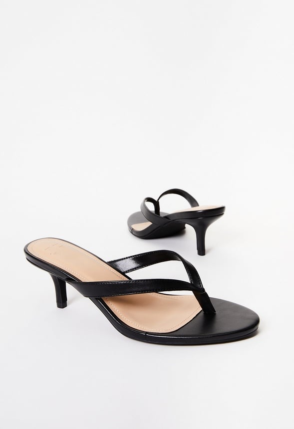 Kylah Heeled Sandal Black