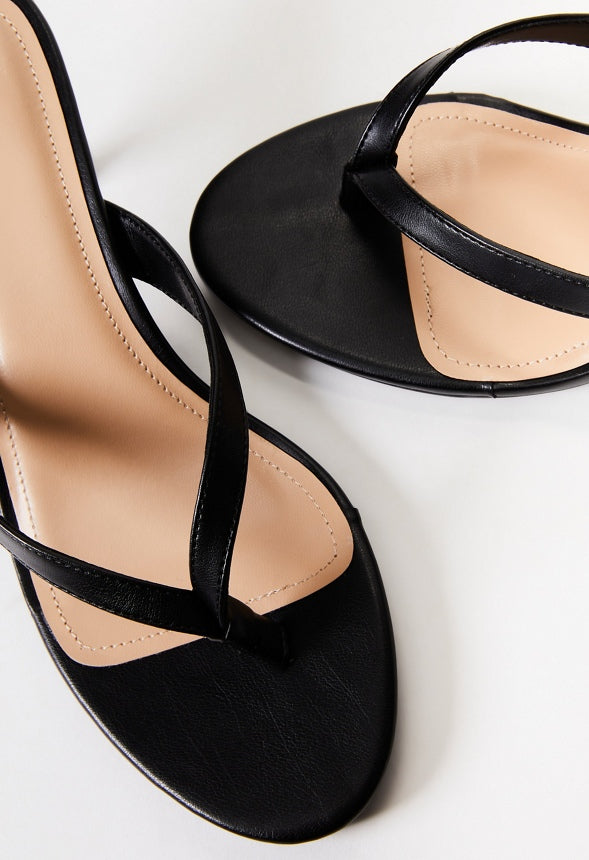 Kylah Heeled Sandal Black