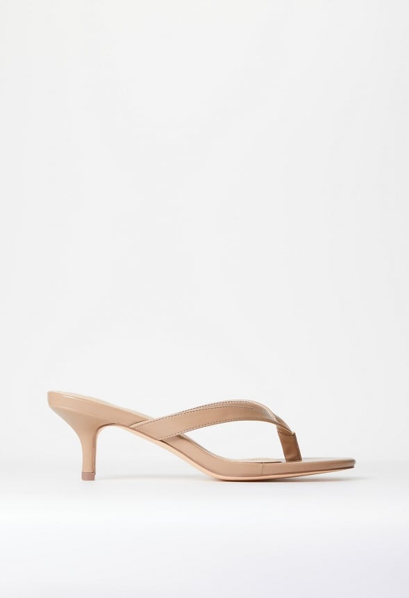 Kylah Heeled Sandal Taupe
