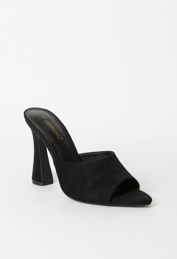 Mira Heeled Sandal Black