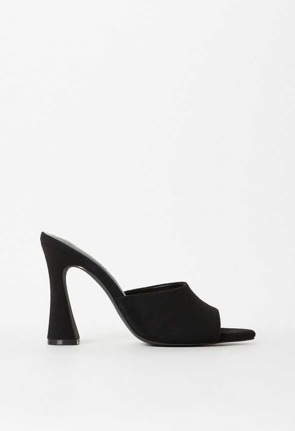Mira Heeled Sandal Black