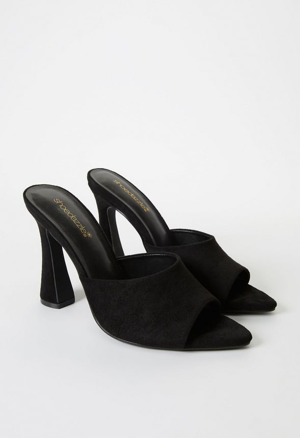Mira Heeled Sandal Black
