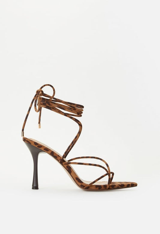 Liana Heeled Sandal Leopard