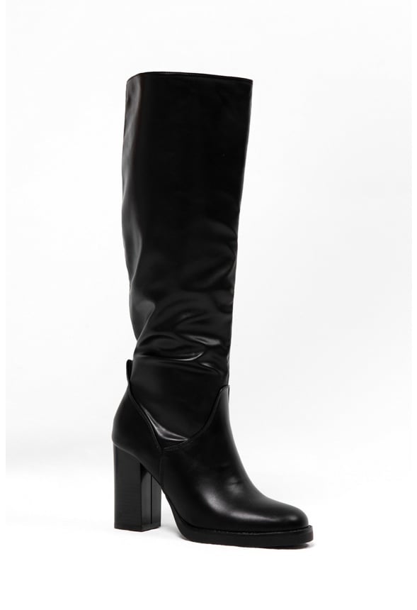 Jess Heeled Boot Black
