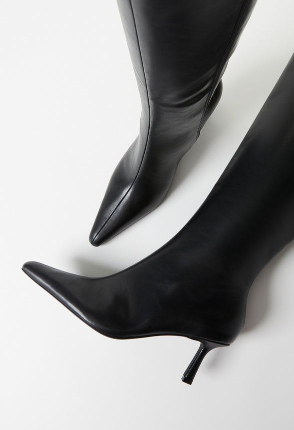 Emilia Stiletto Boot Black