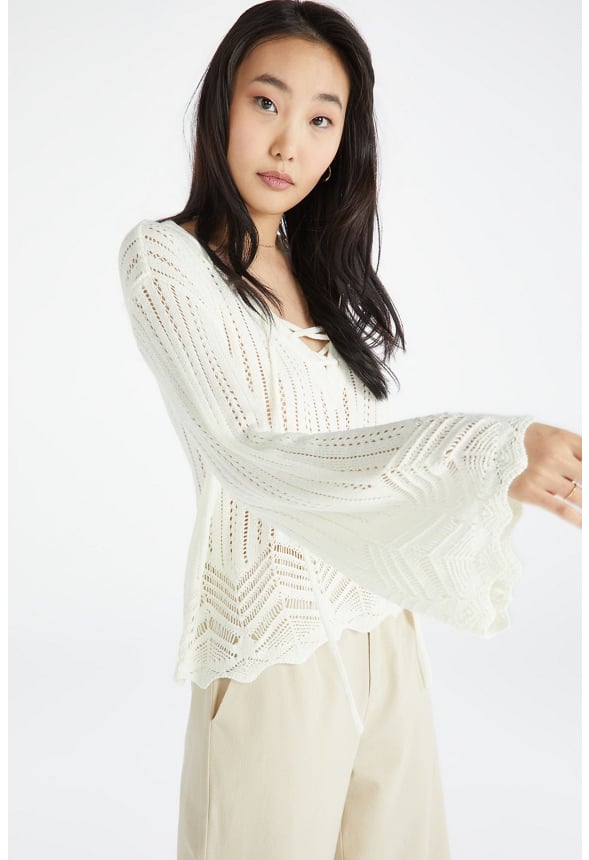Crochet Top Marshmallow White