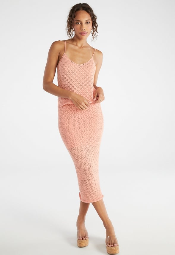 Crochet Cami Top Blooming Dahlia