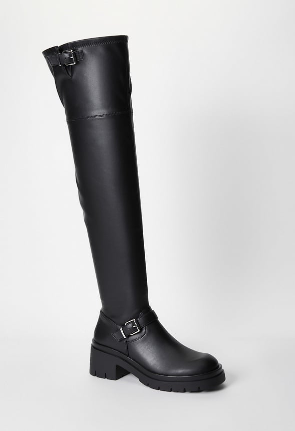 Aerin Flat Boot Black