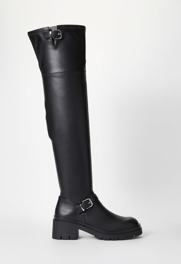 Aerin Flat Boot Black