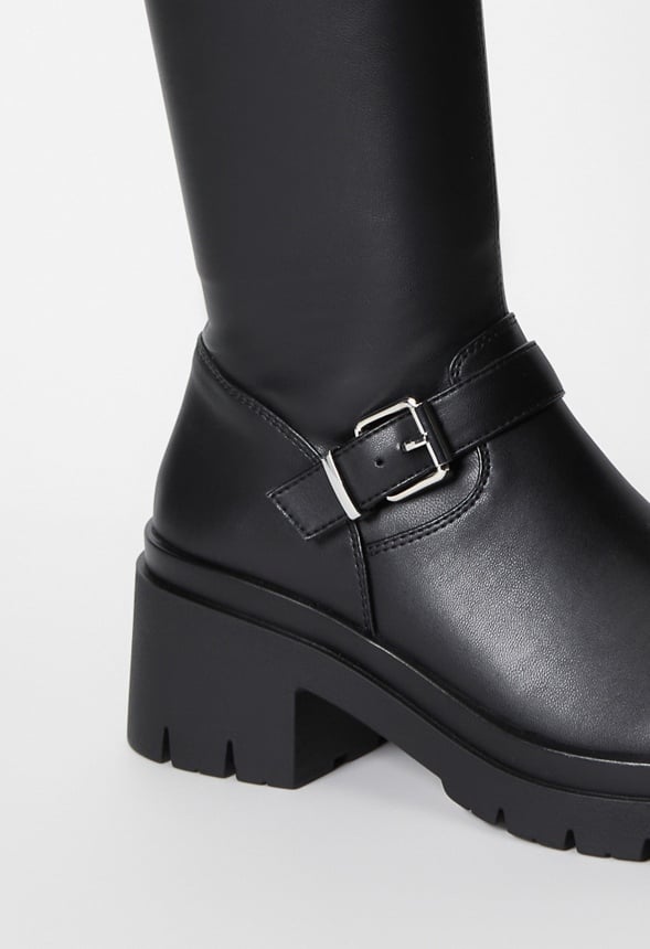 Aerin Flat Boot Black