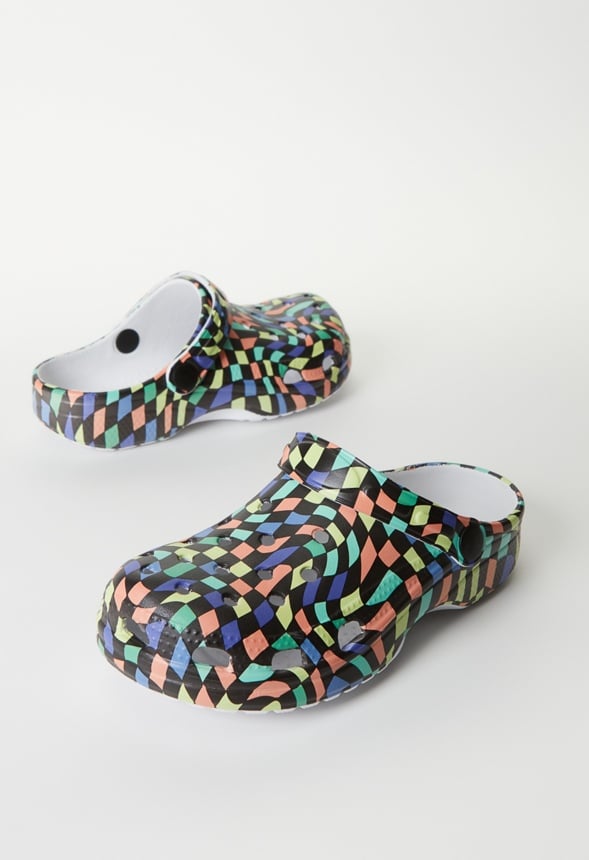 Dino Rubber Clog Black Dino