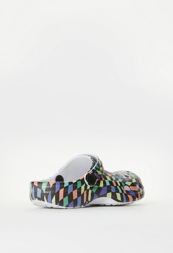 Dino Rubber Clog Black Dino
