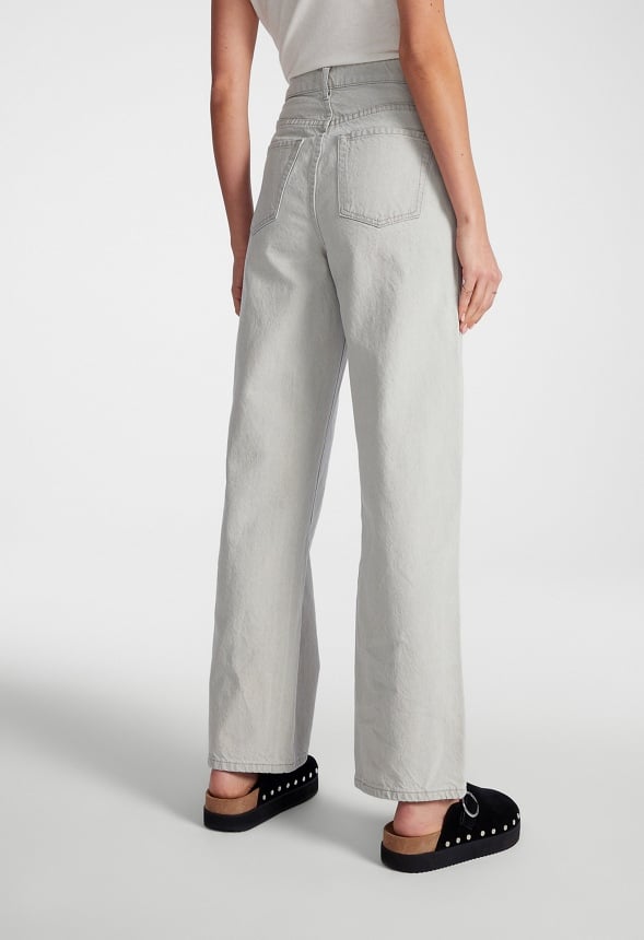 Mid Rise Slouch Boyfriend Jeans Nimbus