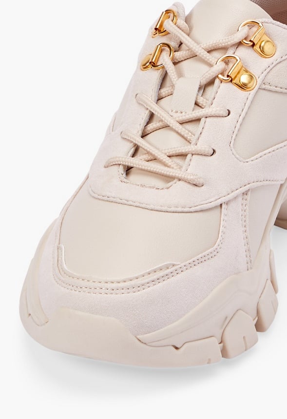Ximena Trainers Beige