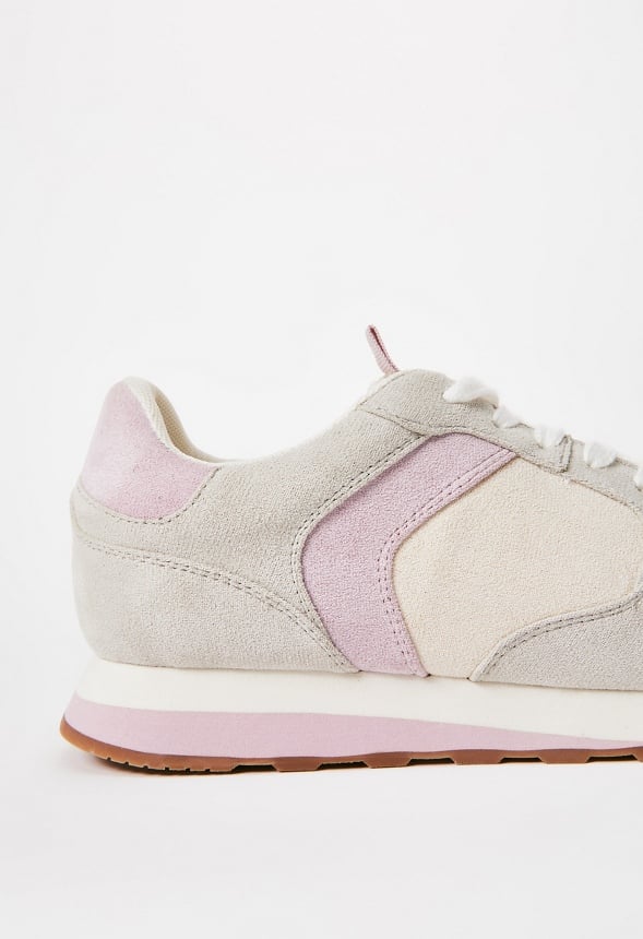 Gwen Athletic Trainers Lilac Snow/ Grey/ Birch
