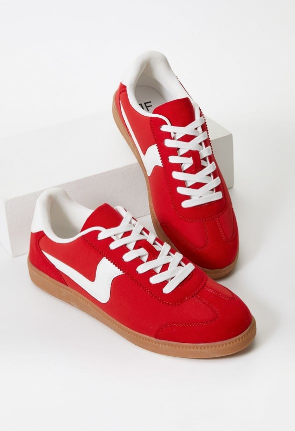 Demi Court Sneaker Salsa Red Multi